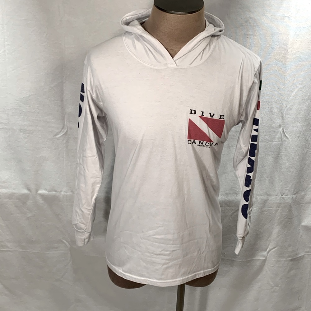 Vintage Dive lightweight hoodie size large